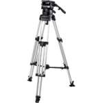 Miller (2070) Skyline Tripod System Including 70 Fluid Head, Heavy Duty Single stage Alloy Tripod, Mid Spreader, 2 x Pan Handles and 1 Set of Rubber Feet Miller (2070) Skyline Tripod System Including 70 Fluid Head, Heavy Duty Single stage Alloy Tripod, Mid Spreader, 2 x Pan Handles and 1 Set of Rubber Feet